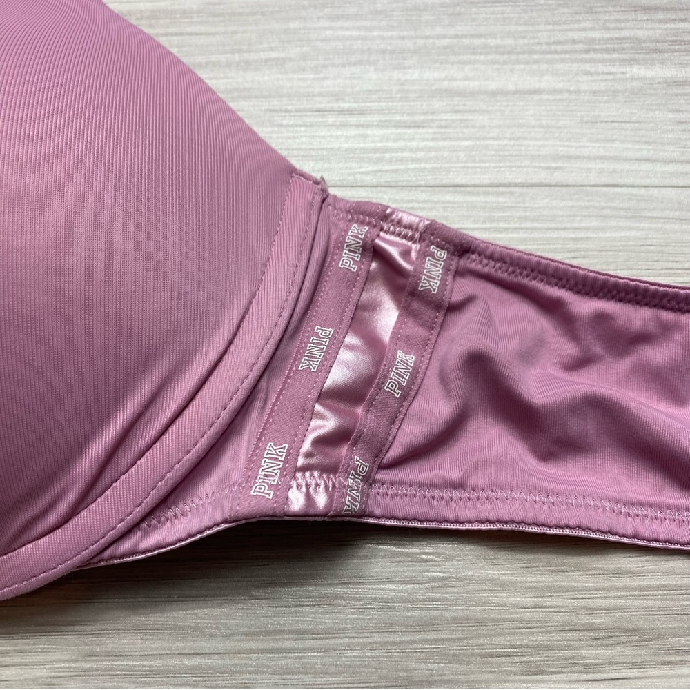 Victoria’s Secret Lilac Purple Y Racerback Push-up Bra size 34C - Picture 5 of 9
